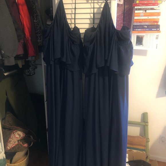 Show me your Mumu Rebecca rich navy crisp - Picture 2 of 5